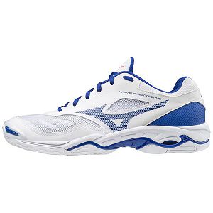 Zapatillas Balonmano Mizuno Wave Phantom 2 Hombre Blancos/Azules/Rosas | Mexico-950784